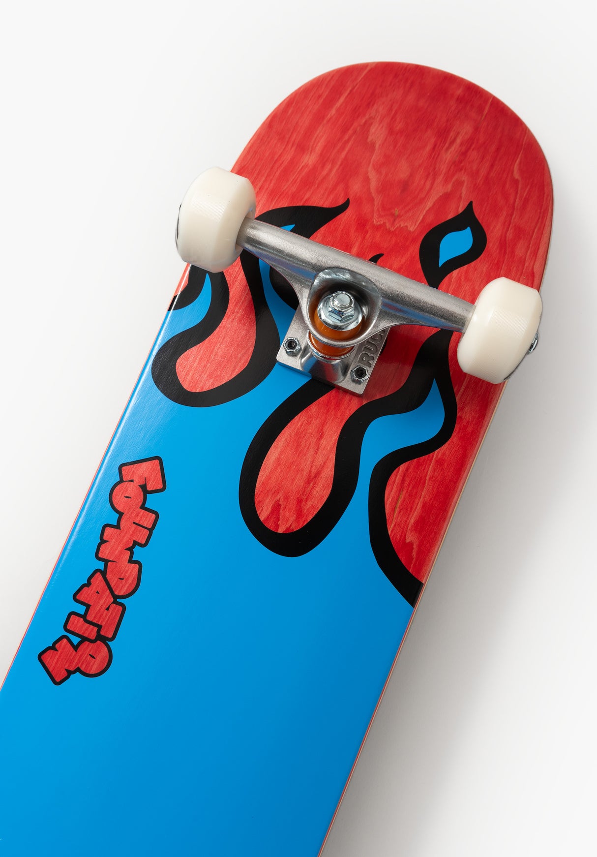 Flame blue Rueckenansicht