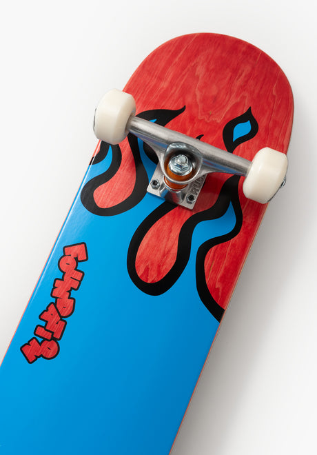 Flame blue Rueckenansicht