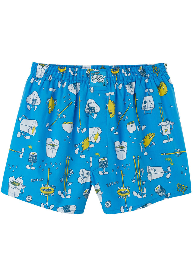 Lunchbox blue Vorderansicht