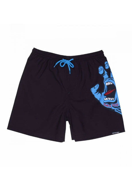 Youth Screaming Hand Swimshort black Vorderansicht