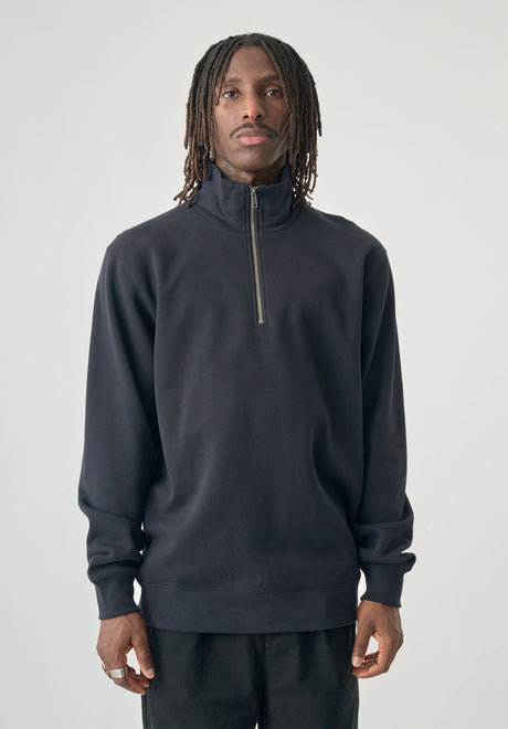 Ligull Classic Quarter Zip black Vorderansicht