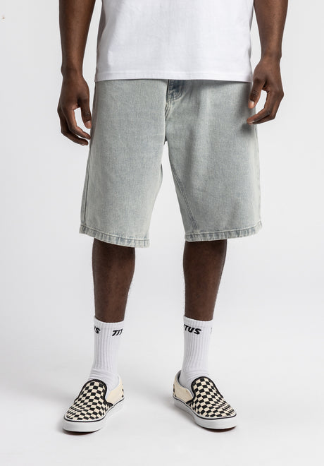 Boogy Short icegreywashed Vorderansicht