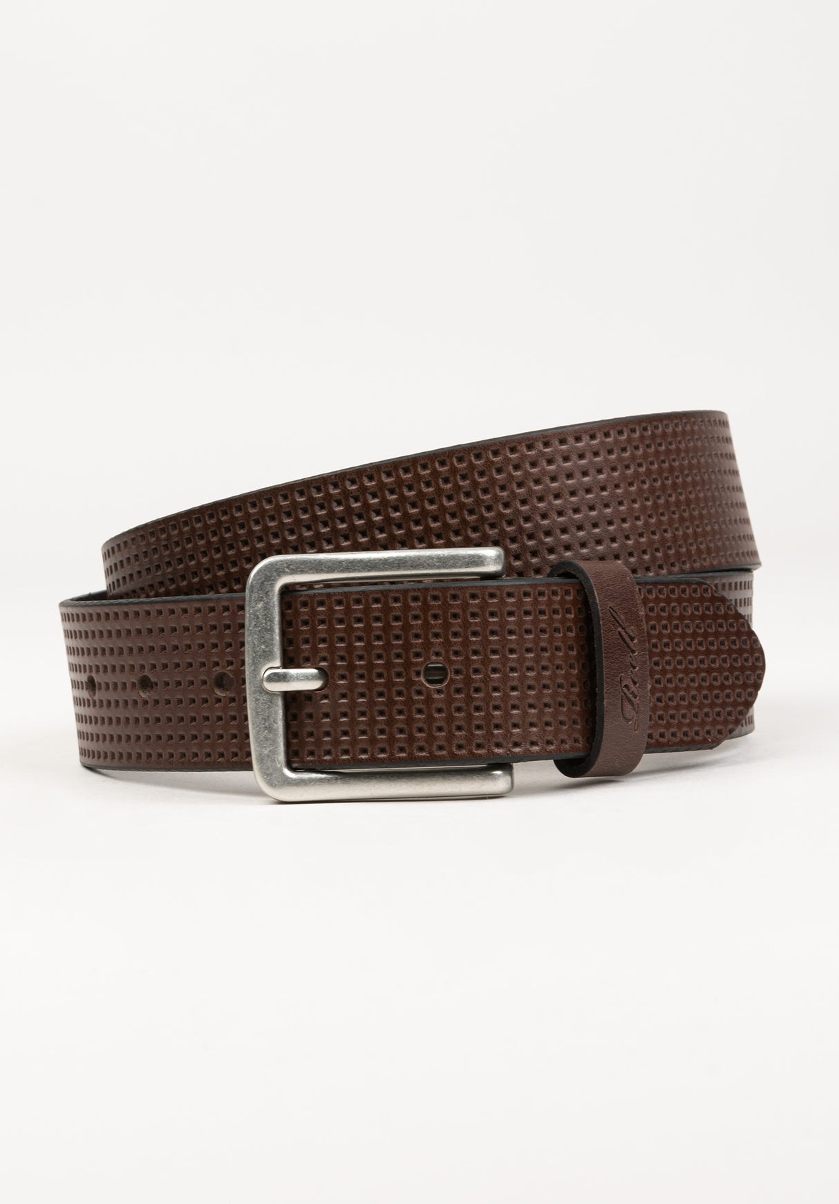 Pixel Belt brown Vorderansicht