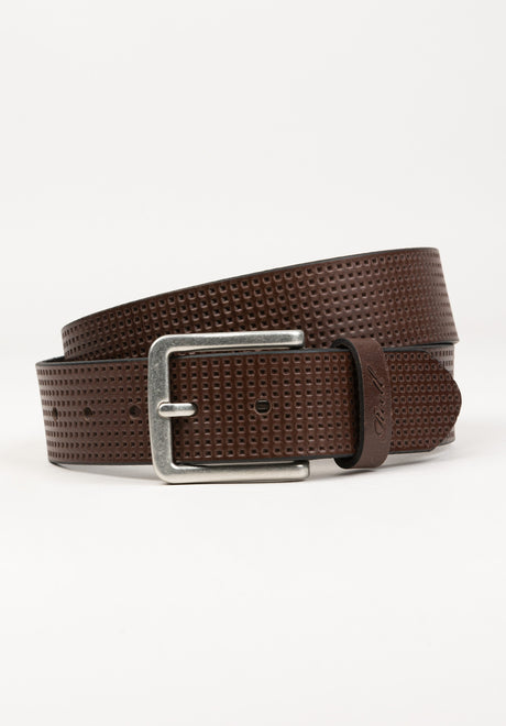 Pixel Belt brown Vorderansicht