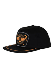 Tried & True 5-Panel Unstructured Low Snapback black Vorderansicht