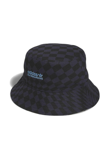 Thrasher x AFA Bucket Hat Reversible darknavy-lightblue Rueckenansicht