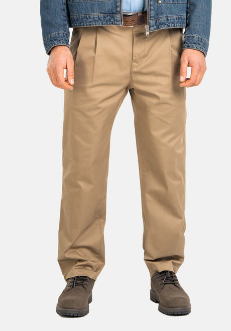 Bowie Chino PC darksand Vorderansicht