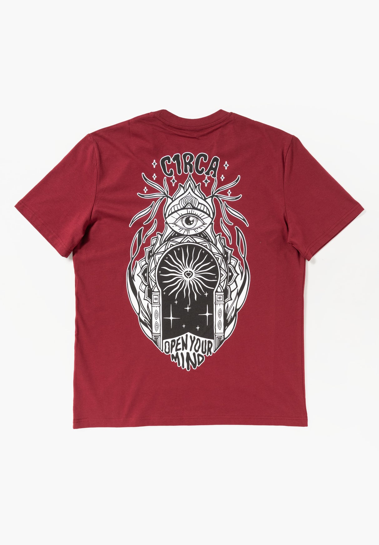 Supernatural Tee burgundy Vorderansicht