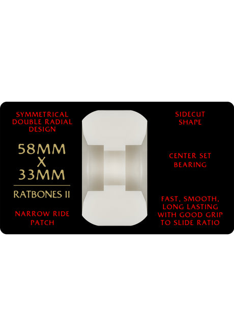 Dragons 93A RB2 Symmetrical Narrow Ride offwhite Rueckenansicht