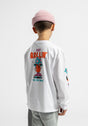 x YEYE WELLER Keep Rollin' Kids white Vorderansicht