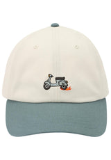 Fast Scooter Dad Cap green-white Vorderansicht