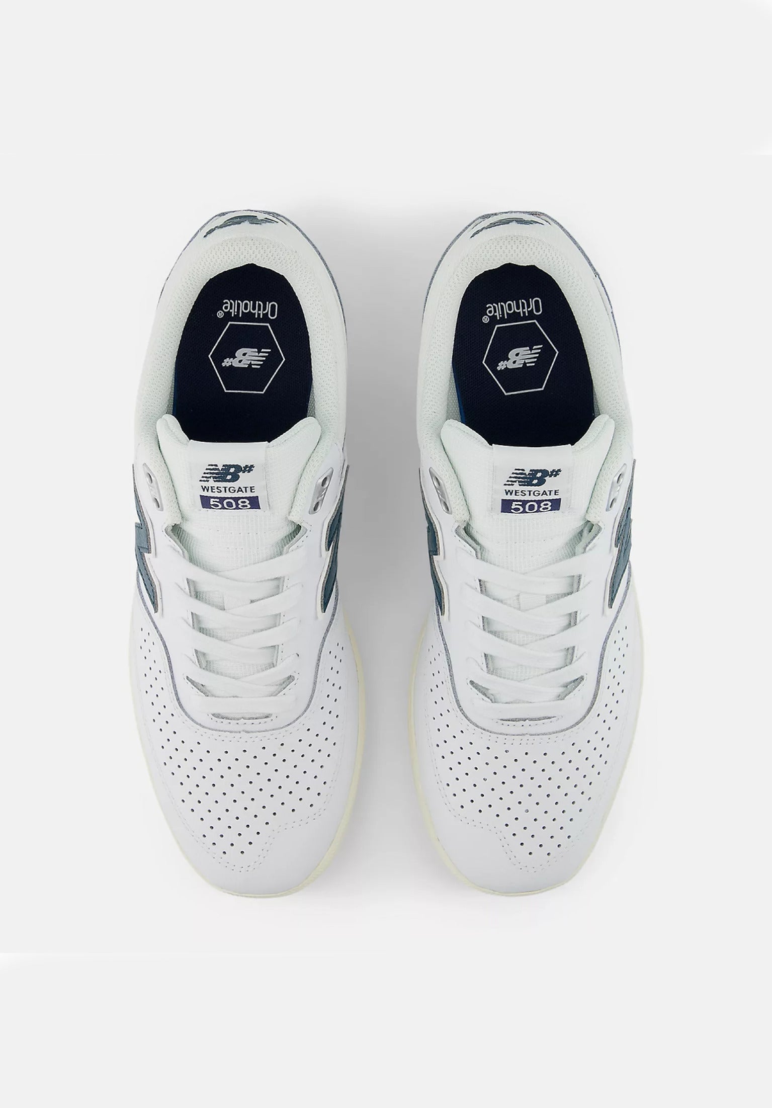 508 Brandon Westgate New Balance Numeric Mens Shoes in white for