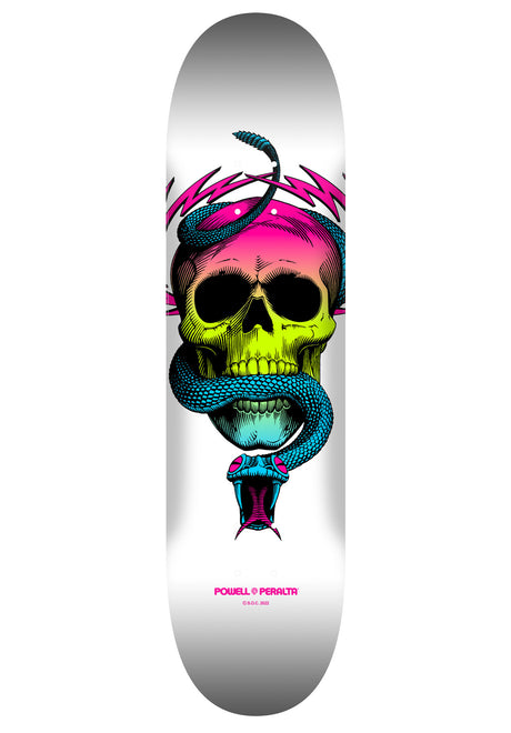Powell-Peralta Mike McGill Fade Popsicle Deck lime fade / white – Front view