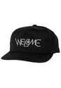 Chisel 5-Panel Unstructured Snapback black-silver Vorderansicht