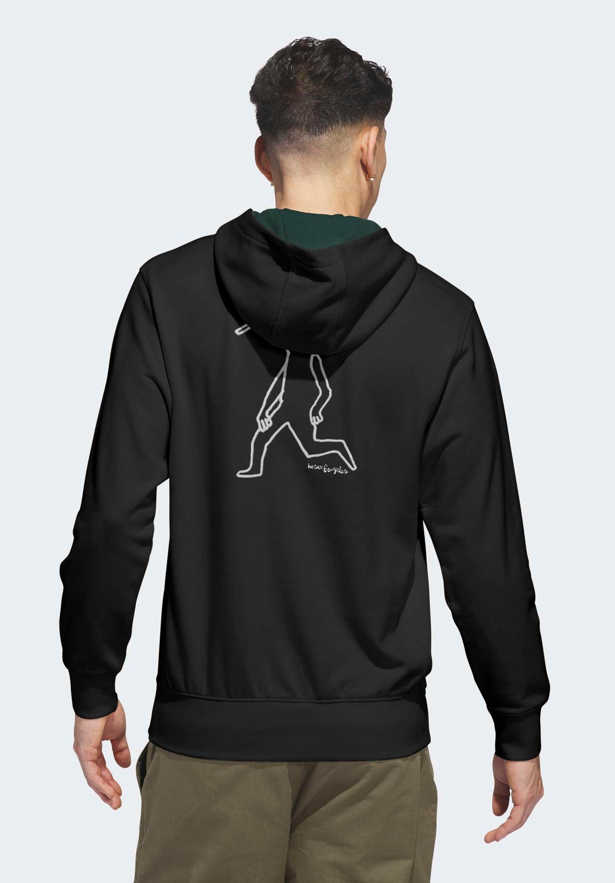 Gonz Head black Rueckenansicht