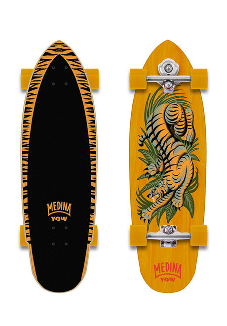 Medina Bengal 33 Surfskate yellow Vorderansicht