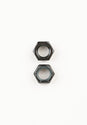 Kingpin Nuts Set of 2 black Vorderansicht