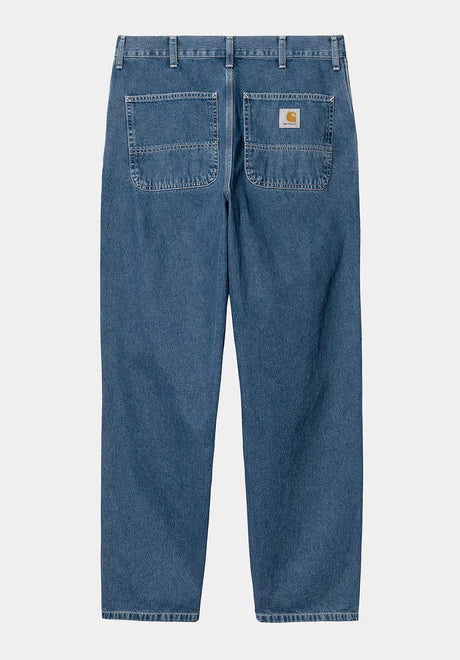 Simple Pant bluestonewashed Rueckenansicht