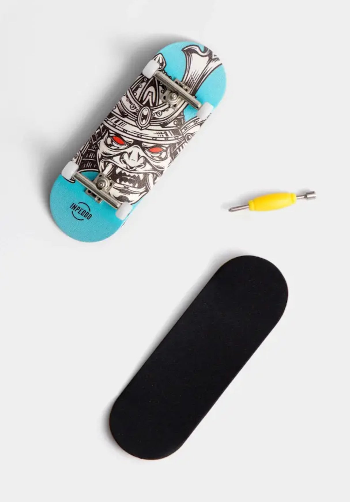 Samurai Wooden 5-Ply Fingerboard Gen3 multicolored Rueckenansicht