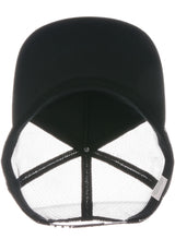 Embroidered Flame Logo black Oberansicht