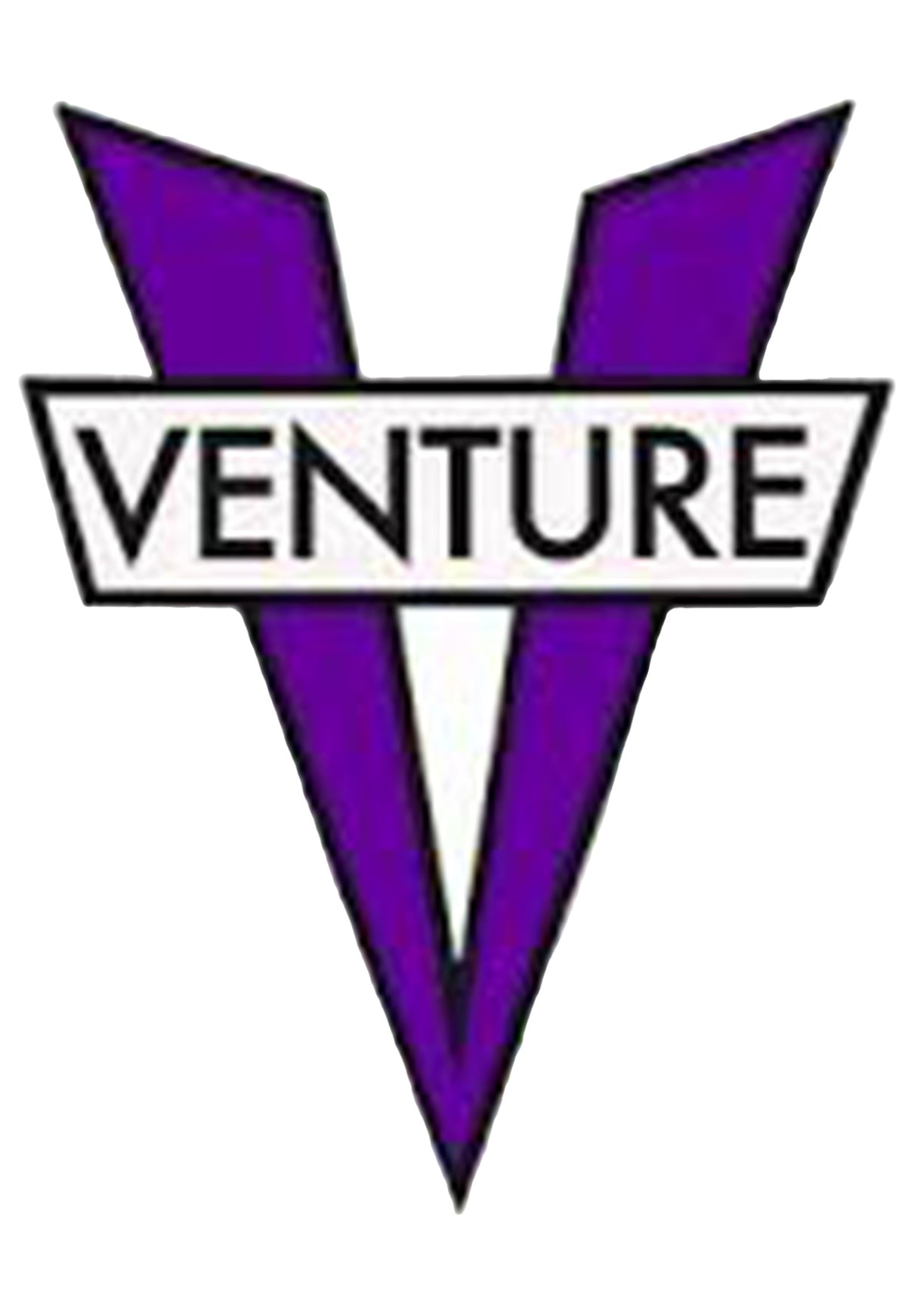 V Diecut purple Vorderansicht