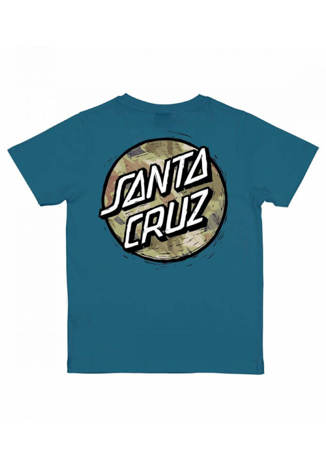 Youth Stamped Opus Camo teal Vorderansicht