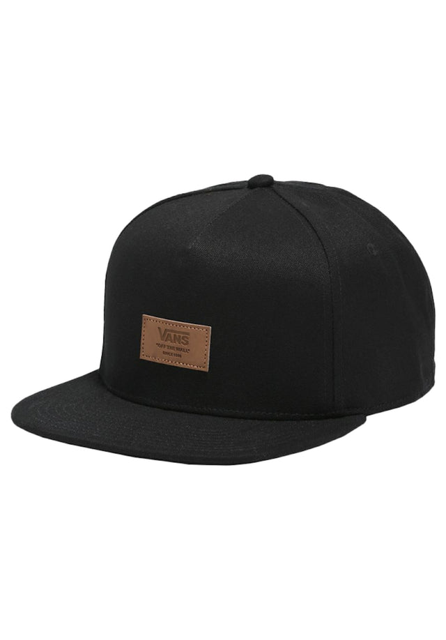 Off The Wall Patch Snapback black Vorderansicht