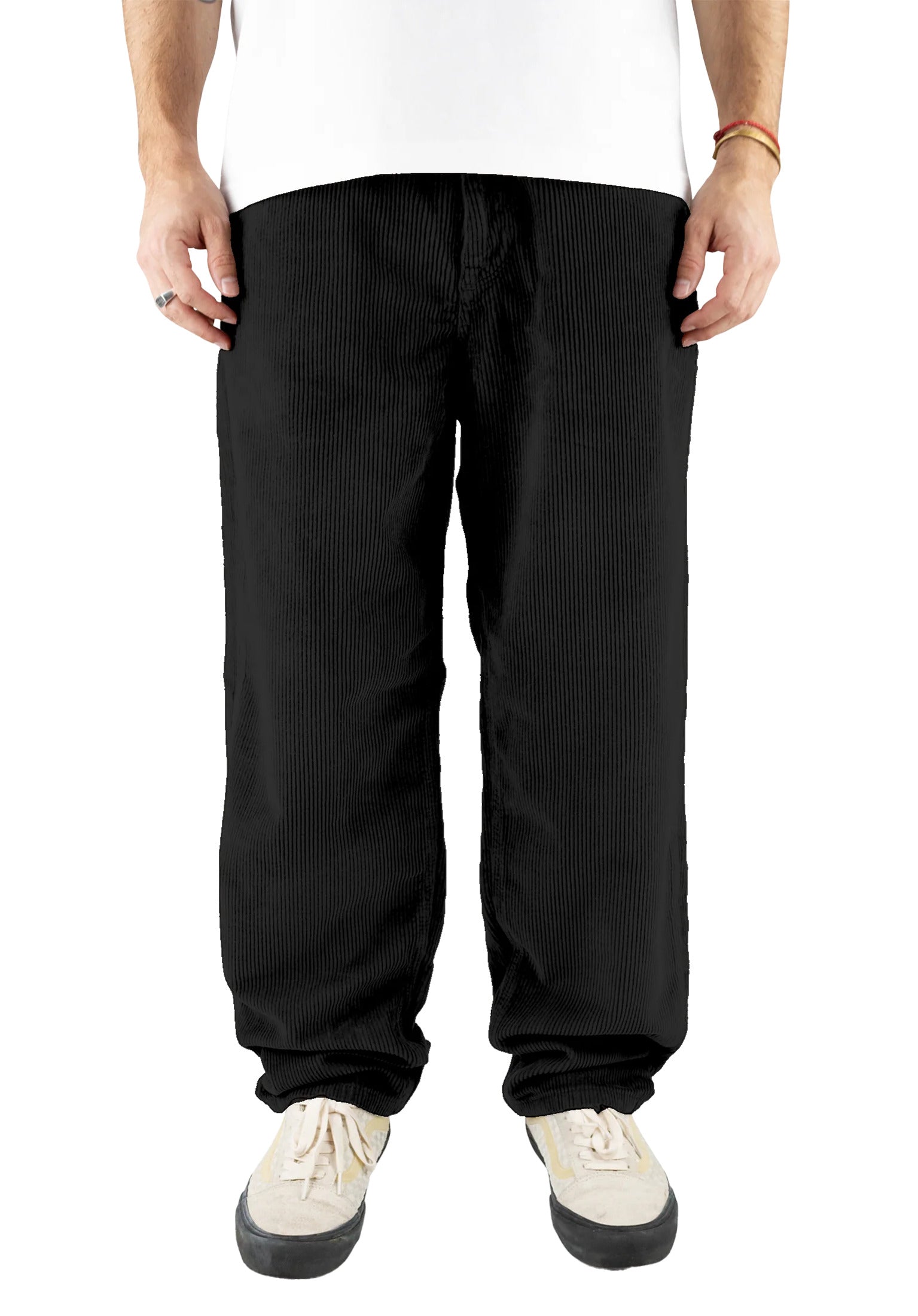 X-tra Baggy Cord Homeboy Chino- / Cloth pants in black-ko for men