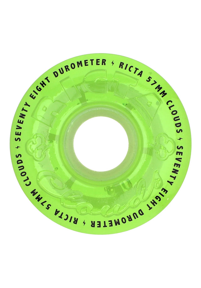 Clouds 78A transparent green GITD Vorderansicht