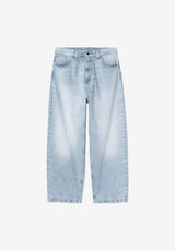Brandon Pant blueheavywornbleached Vorderansicht