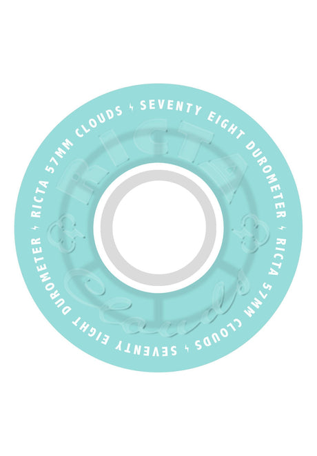 Clouds 78A transparent-aqua Vorderansicht