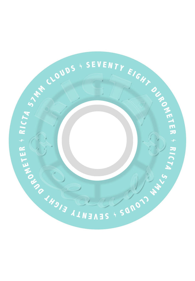 Clouds 78A transparent-aqua Vorderansicht