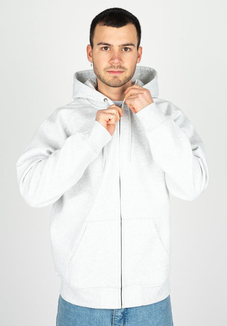 Hooded Chase Jacket ashheather-gold Vorderansicht