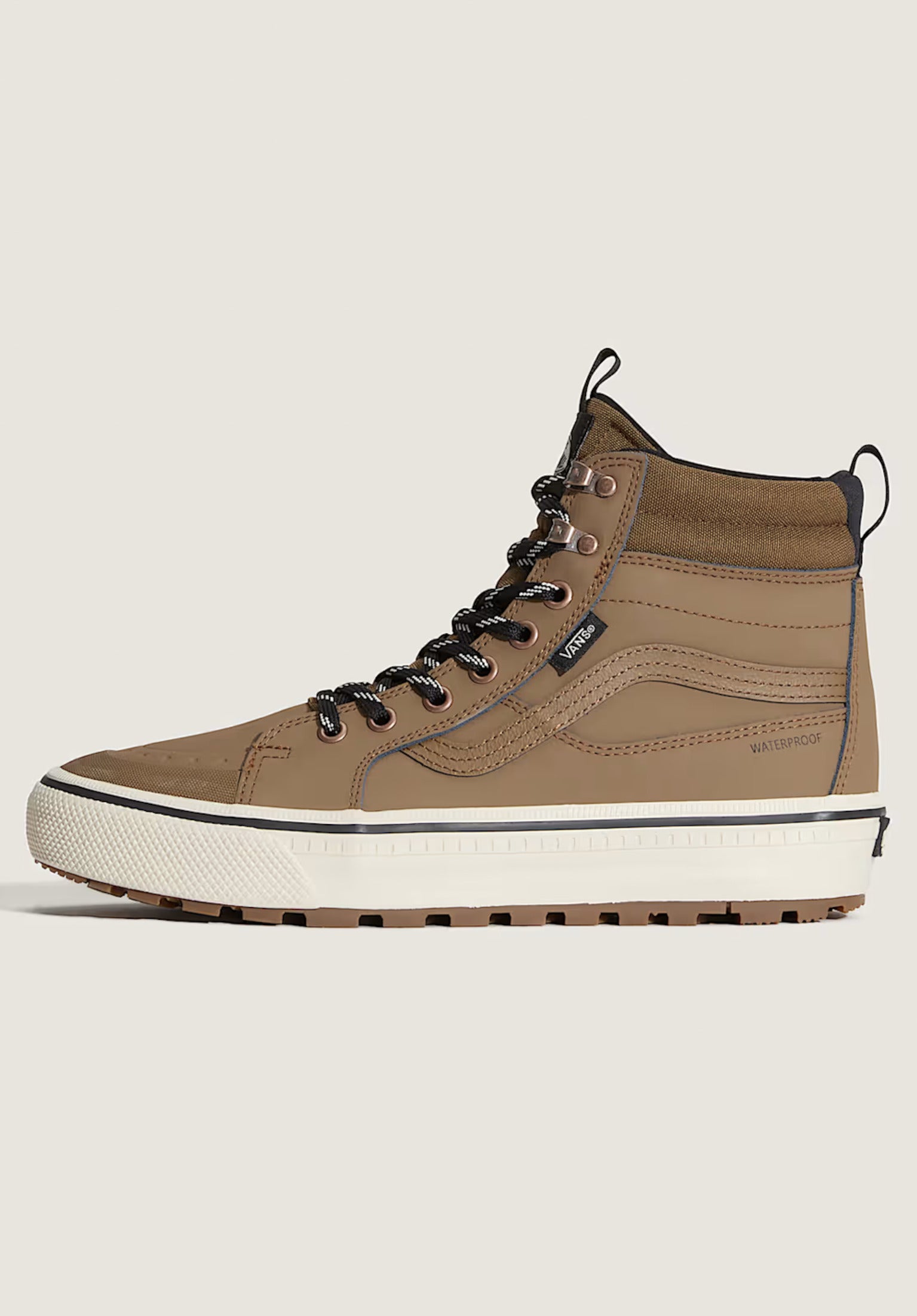 MTE Sk8-Hi Waterproof Insulated Vans Mens Shoes in sepia