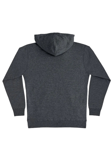 Logo Heavyweight charcoal heather-purple Rueckenansicht