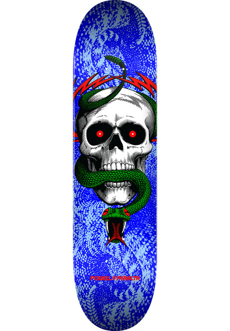 Skull & Snake Birch blue Vorderansicht