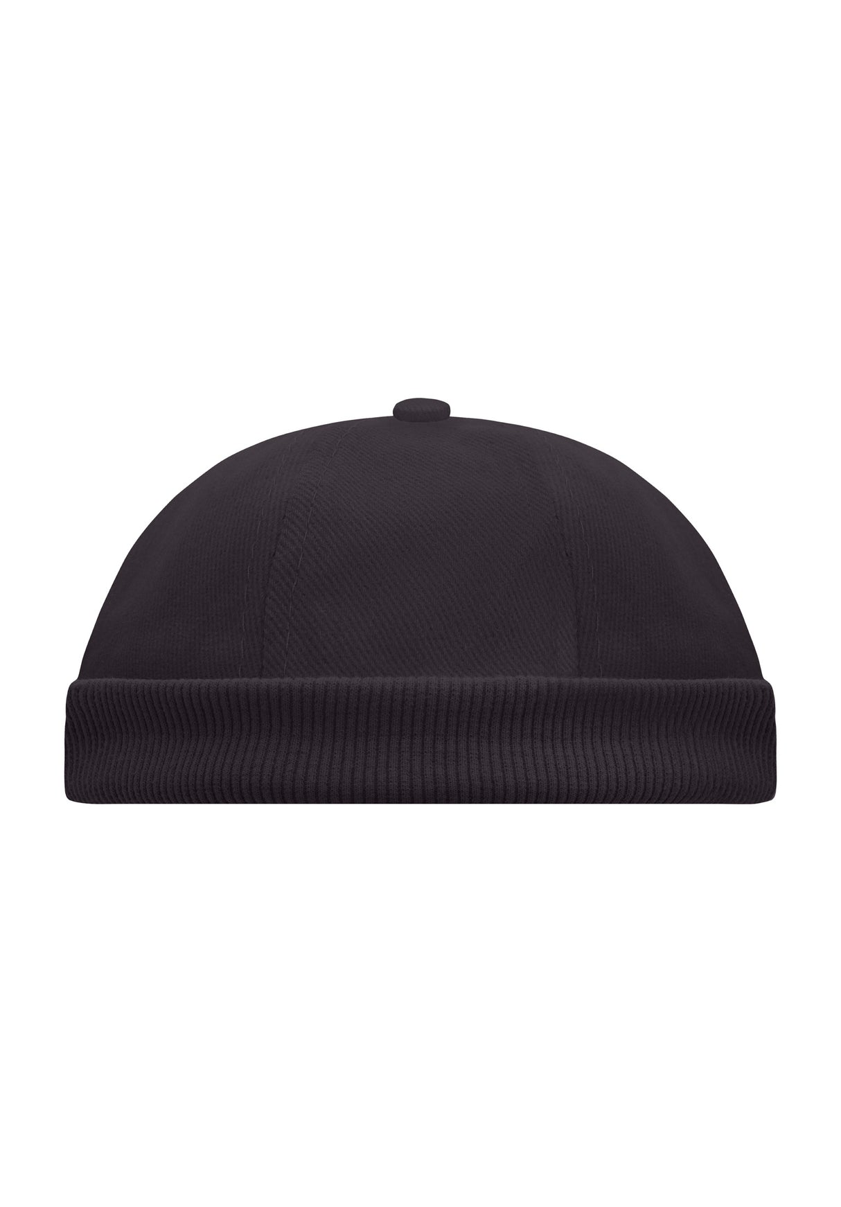 Docker Cap darkgrey Vorderansicht