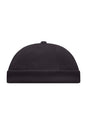 Docker Cap darkgrey Vorderansicht