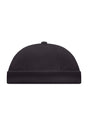 Docker Cap darkgrey Vorderansicht