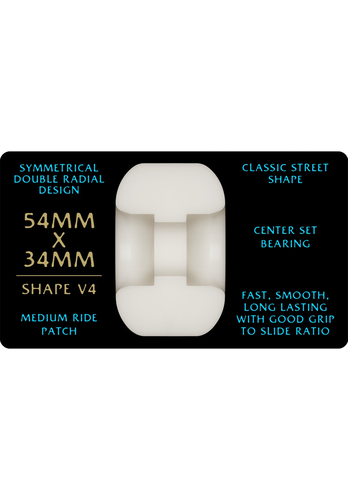 Dragons 97A V4 Symmetrical Medium Ride offwhite Rueckenansicht