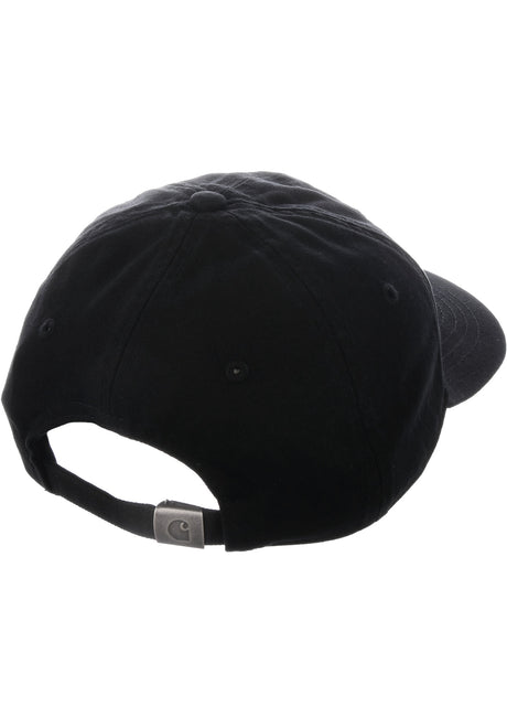 Madison Logo Cap black-white Closeup1