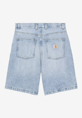 Brandon Short blueheavywornbleached Rueckenansicht