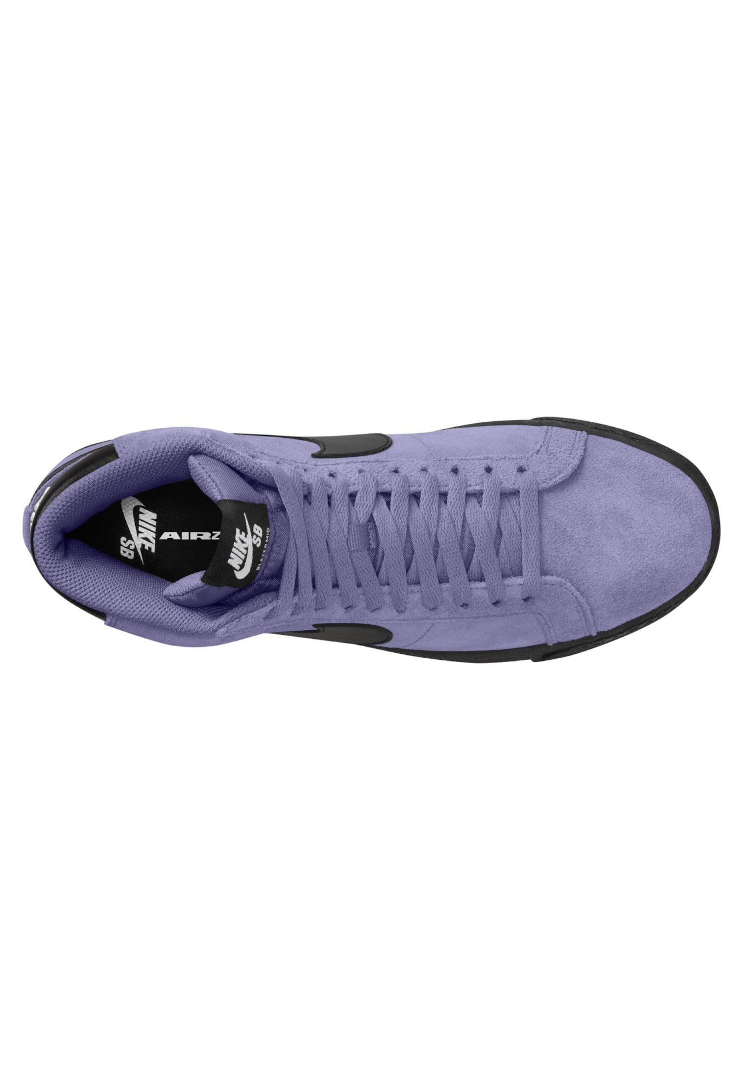 Zoom Blazer Mid Nike SB Mens Shoes in dustyamethyst-black