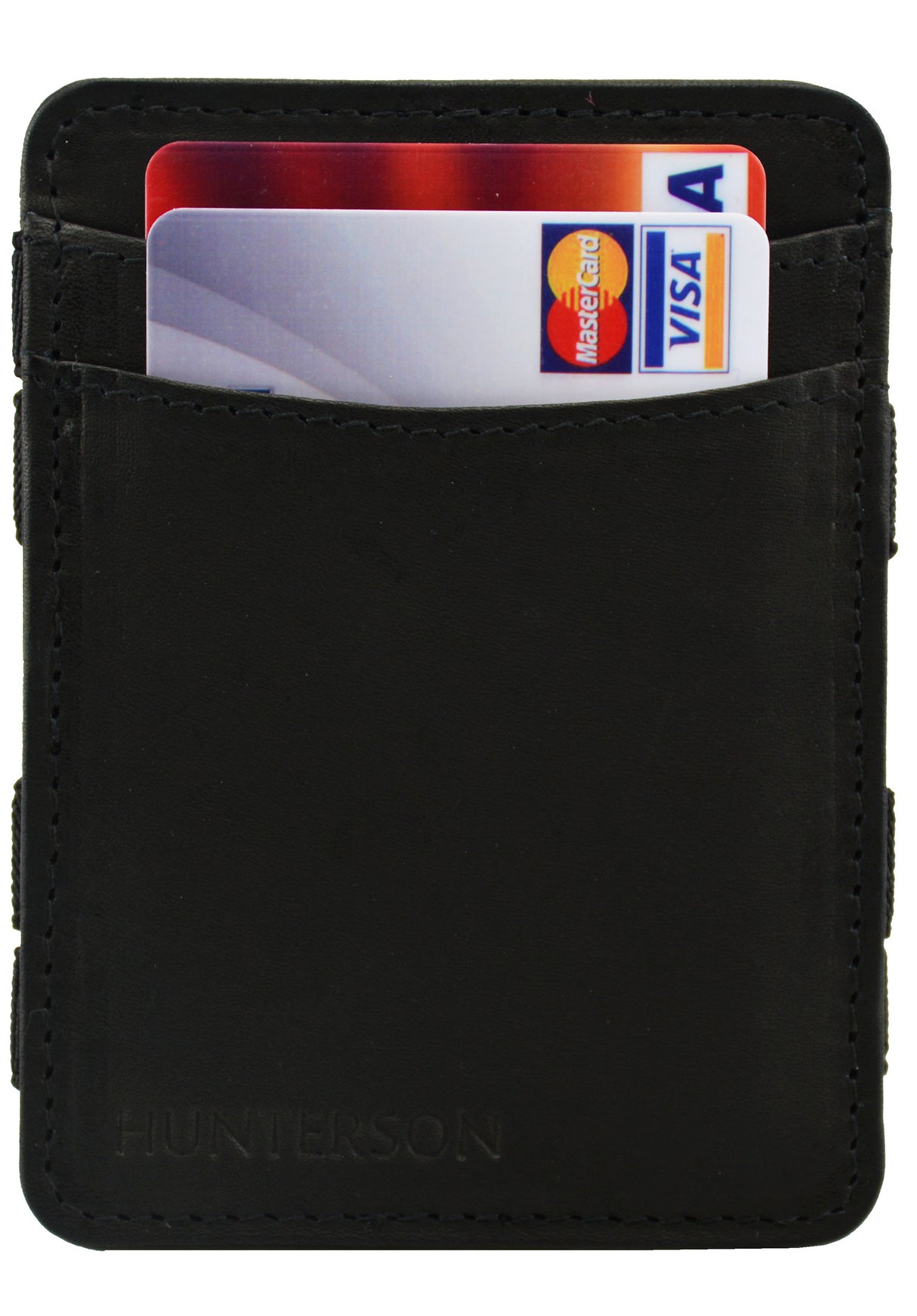 Magic Coin Wallet RFID black Closeup2