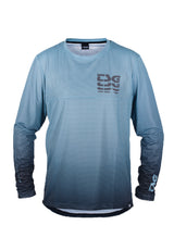 Grip Jersey steel blue fade Vorderansicht