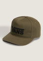 Drop V Logo Snapback bayleaf Vorderansicht
