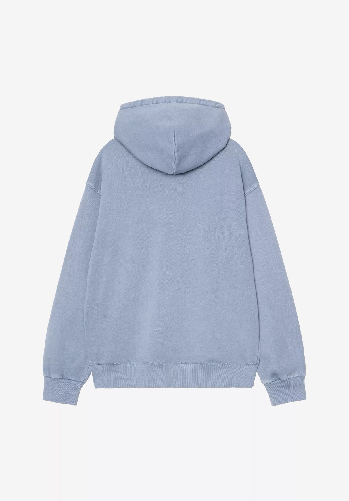 Hooded Nelson gentlebluegarmentdyed Rueckenansicht