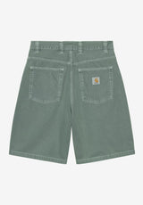 Brandon Short velvetgreenstonedyed Rueckenansicht