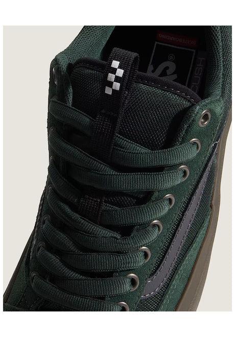Skate Old Skool 36 + green-gum Oberansicht