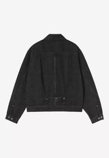 W' Belmar snakecamo-blackheavystonewash Rueckenansicht